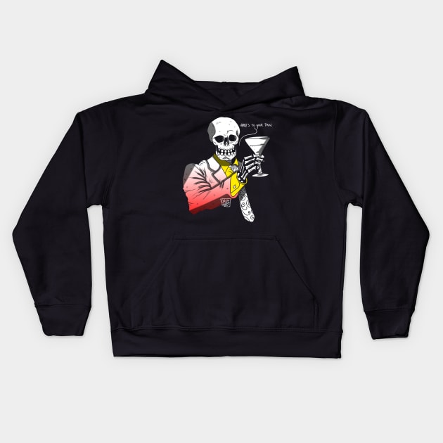 cheers Kids Hoodie by Ohhmeed